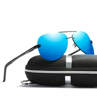 sunglasses men classic hd polarized metal frame aviation glasses anti uv driving eyewear shades oculos de sol