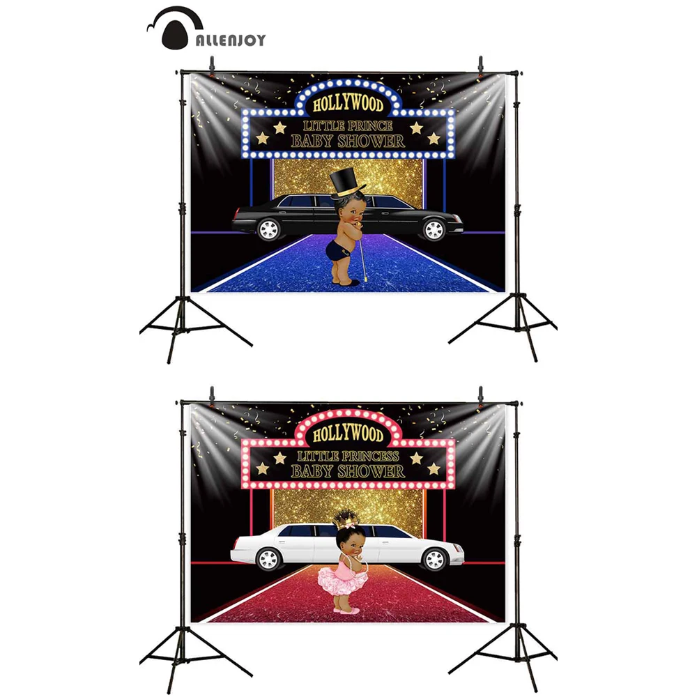 Allenjoy фото фон Маленький принц принцесса Голливуд баннер день рождения ребенка