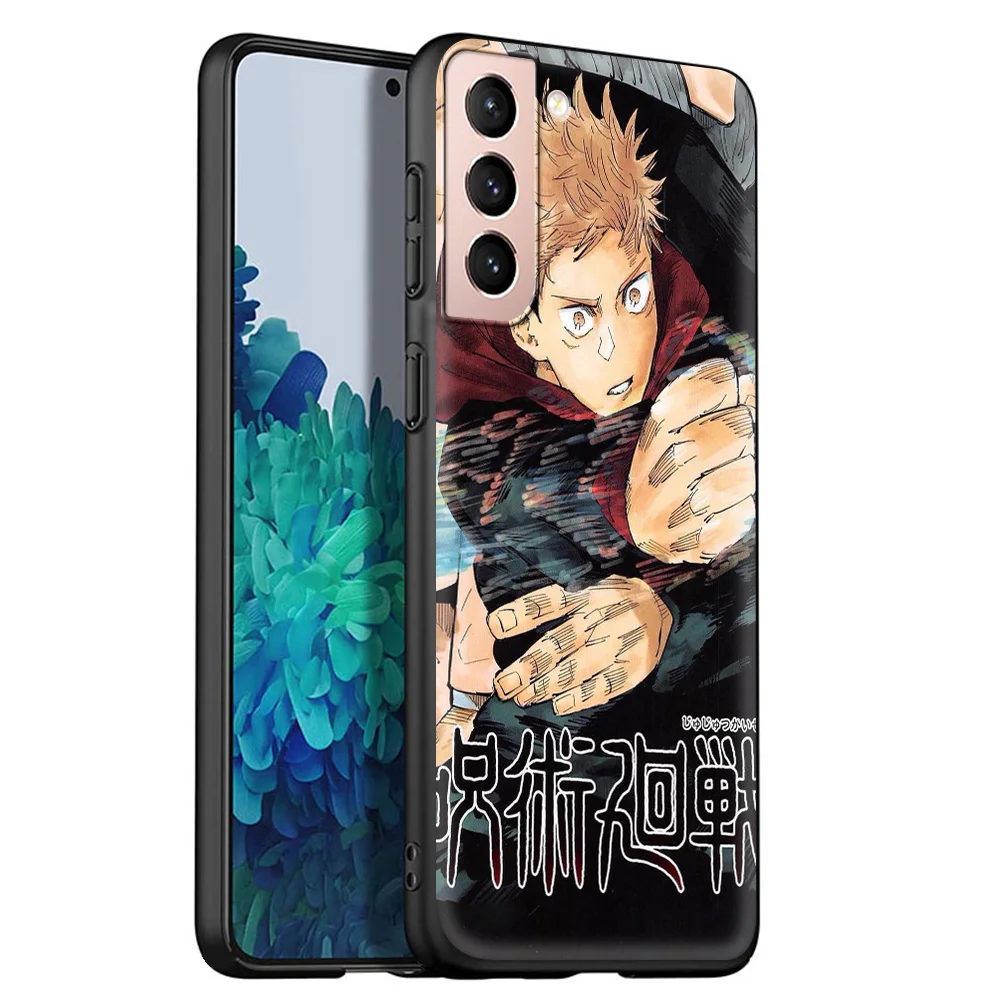 

Jujutsu Kaisen Luxury Soft Phone Case for Samsung Galaxy Note 20 Ultra Note 10 Lite 9 8 Plus 5G Shockproof Cover Shell
