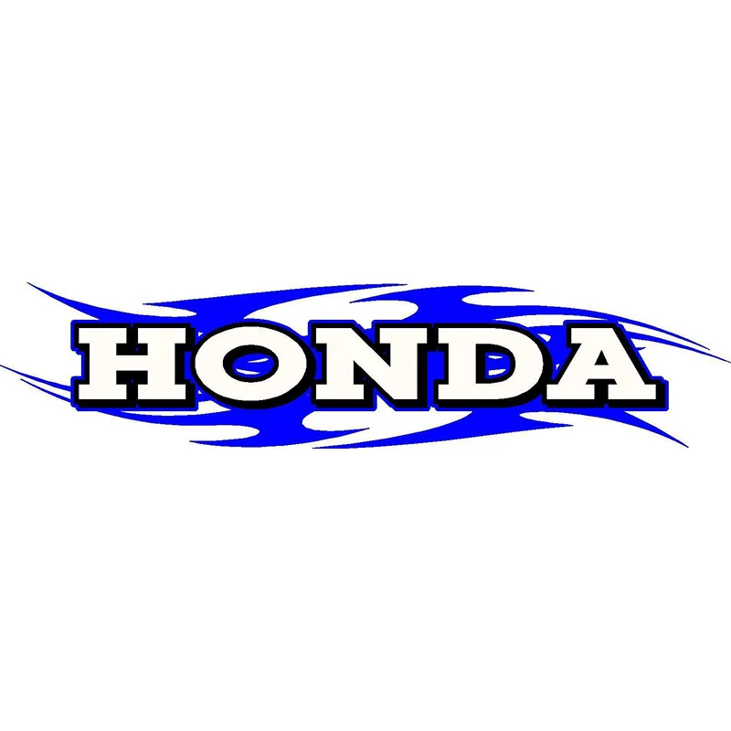 

13*4cm Car Styling for HONDA Vinyl Graphic Car Stickers Rearview Mirror Side Decal Racing Auto Moto Car Helmet Suv Auto decals