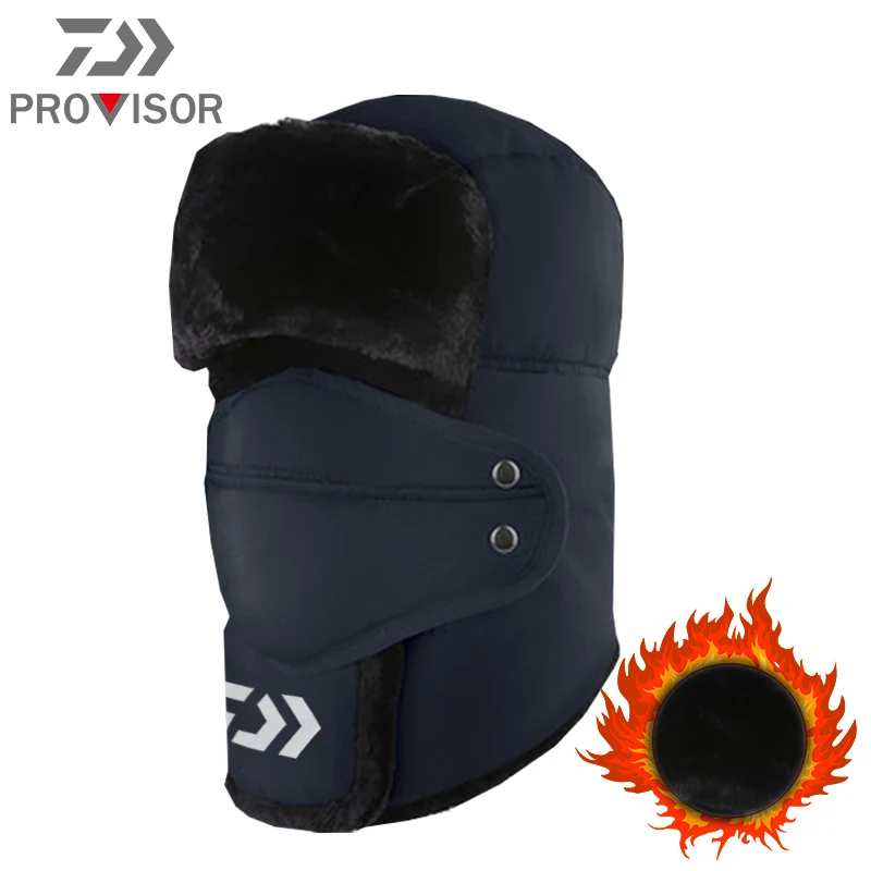 2020 новые зимние рыболовные шапки Daiwa ветрозащитная теплая многофункциональная