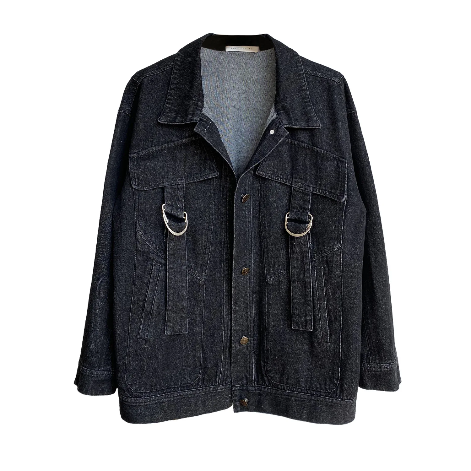 

Washed Jeans Coat Women's Loose 2021 Autumn New Top Popular Oversized Jacket