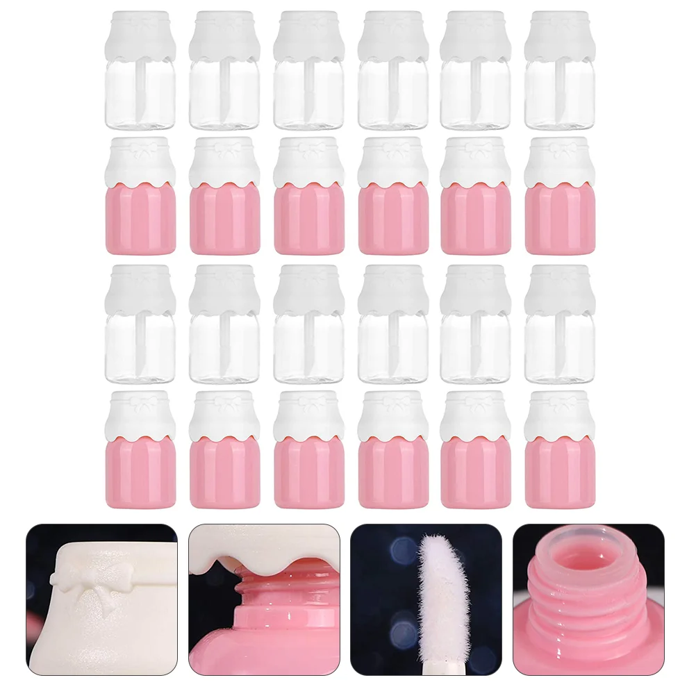 

20Pcs Adorable Lip Gloss Tubes Refillable Storage Tubes Empty Lip Gloss Bottles