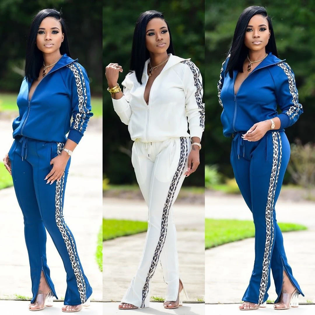 Wjustforu спортивный костюм в стиле пэчворк с леопардовым принтом для женщин куртка