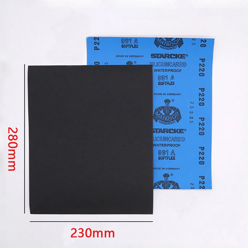 

Silicon Carbide Waterproof A4 Sandpaper 220 240 320 400 600 800 1000 1200 1500 2000 2500 3000 5000 7000 Grit For Polishing