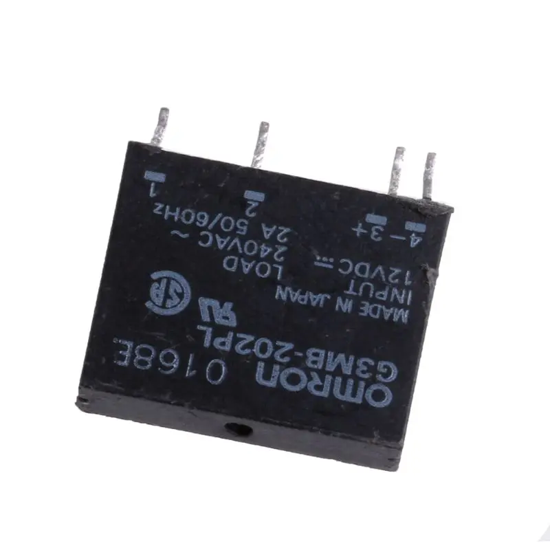 Новое твердотельное реле G3MB-202PL PCB SSR In 12V DC Out 240V AC 2A | Лампы и освещение
