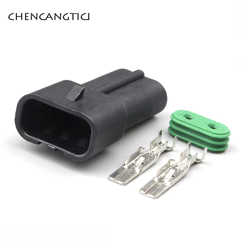 1 комплект Delphi 2 Pin 12033769 12034269 герметичный Автомобильный Электрический Разъем