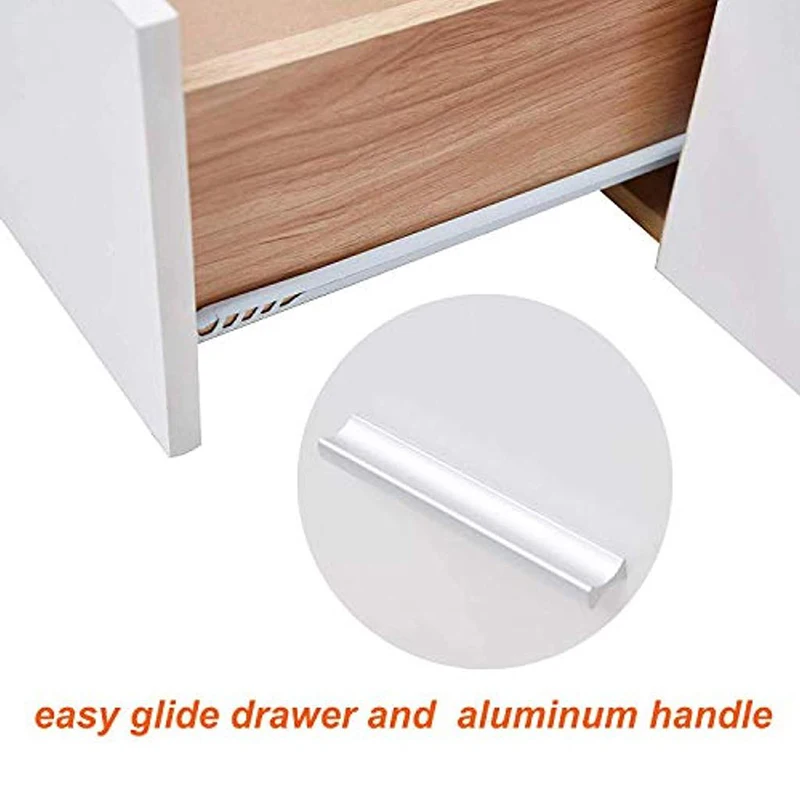 Кофейный столик прямоугольный 40 дюймов белый с ящиком для хранения современный