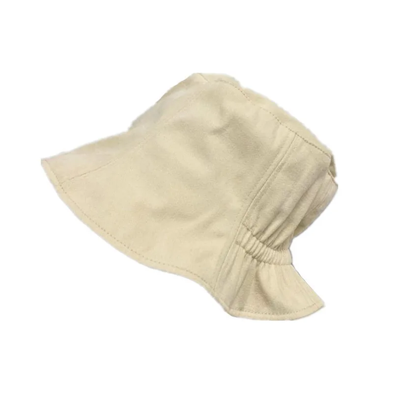 

Bauhinia Unisex Summer Width Brim Bucket Hat Letter monochrome Caps Fisherman Sunshade sunscreen folding hat