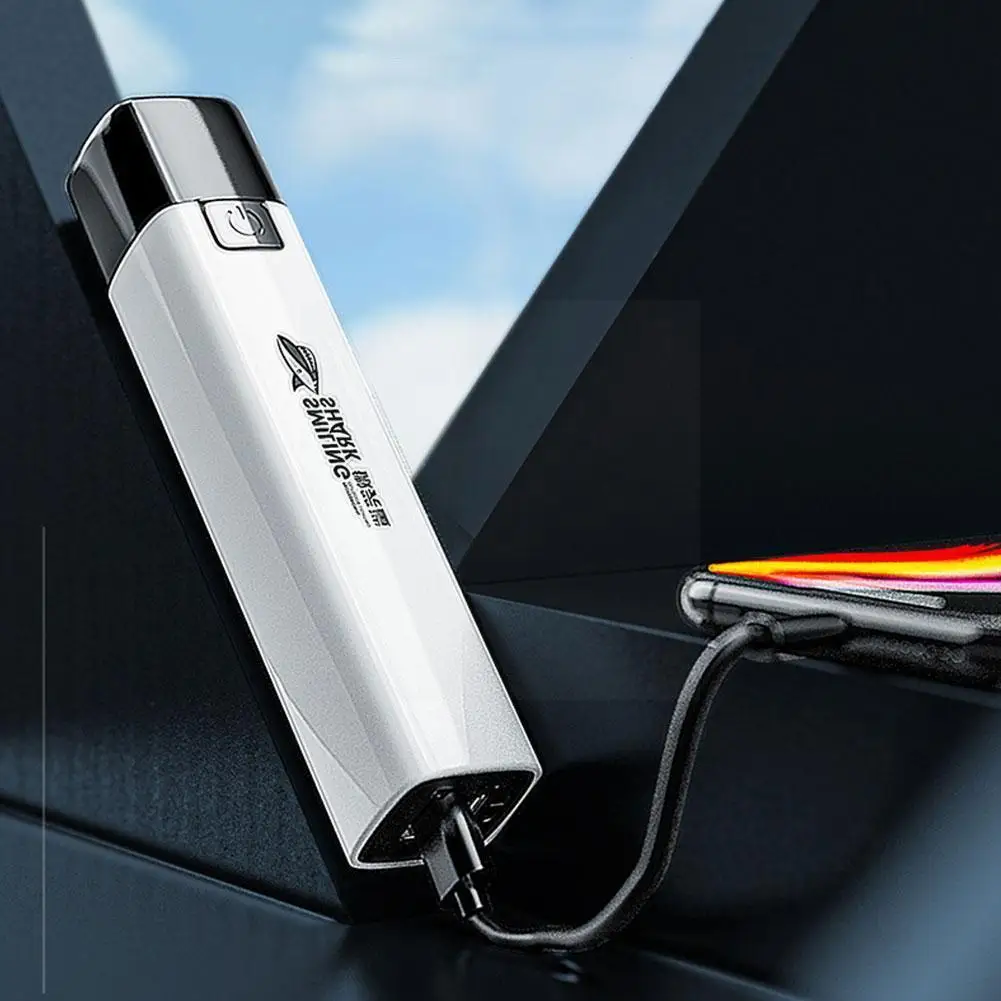 

Portable Usb Rechargeable Flashlight Waterproof Torch As Flashlights Mini Banck Can Used Be Torch Power Pocket U2o6