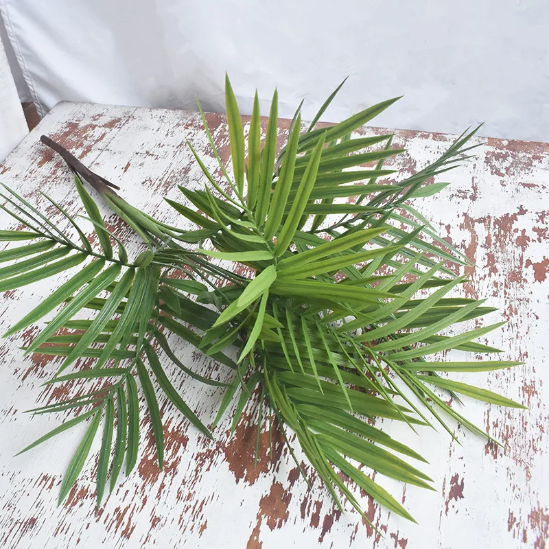 86 см 9 вилка Большая искусственная редкая Пальма пластиковые Тропические Зеленые