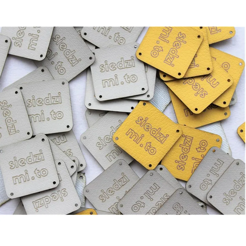 Economici 55 Pezzi Personalizzati Cucire Su Maglieria Etichette Per Abbigliamento Etichette Per Prodotti In Pelle Fatte A Mano Con Logo Del Marchio Etichetta Coperta All'uncinetto Artigianale