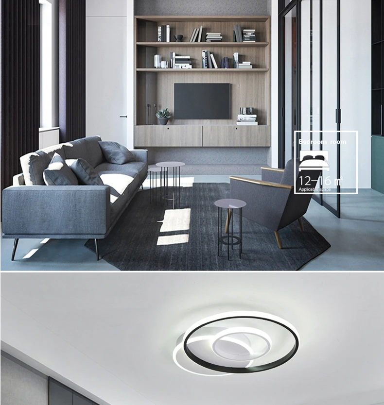 Chandelierrec, современный светодиодный светильник, AC90-260V, домашнее освещение, светильники, люстры, освещение для гостиной, спальни, низкие потолки