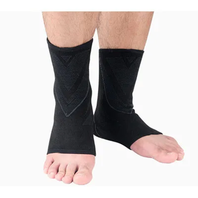 HH015 black 1 Пара фиксатор лодыжки компрессионная поддержка рукава эластичные дышащие для Lnjury восстановление суставов боль в ноге спортивные носки защита щиколотки - Цвет: HH015 black