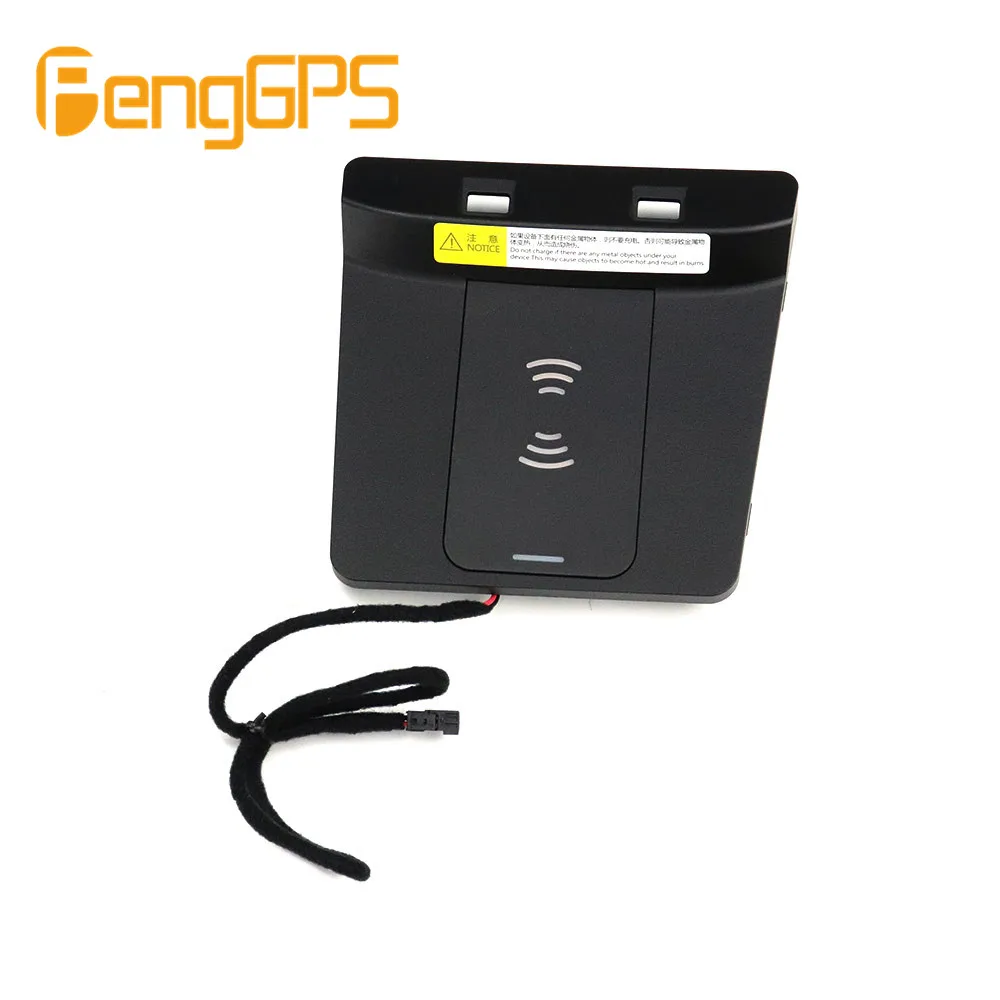 Qi автомобильное беспроводное зарядное устройство для ChangAn CS55 2017 2018 iPhone Xs Max X XR Samsung