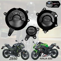 motorcycles engine cover protection case for case gb racing for kawasaki z650 2017 2021 ninja650 17 21 engine covers protectors