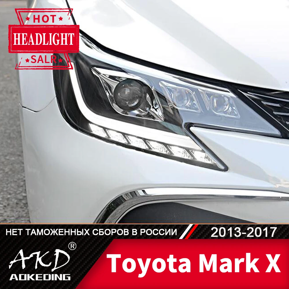 Передняя фара для автомобиля Toyota Mark X 2013-2017 Reiz передние фары s