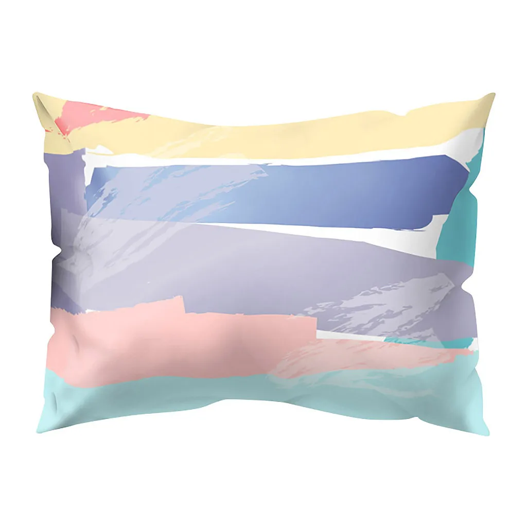 Чехол для подушки из полиэстера дивана и автомобиля с принтом 30X50 см Прямая