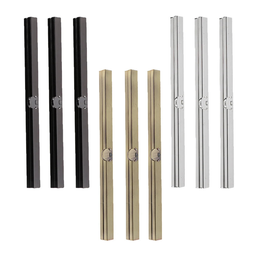 9X металлическая рамка кошелька открывающаяся застежка замок для изготовления