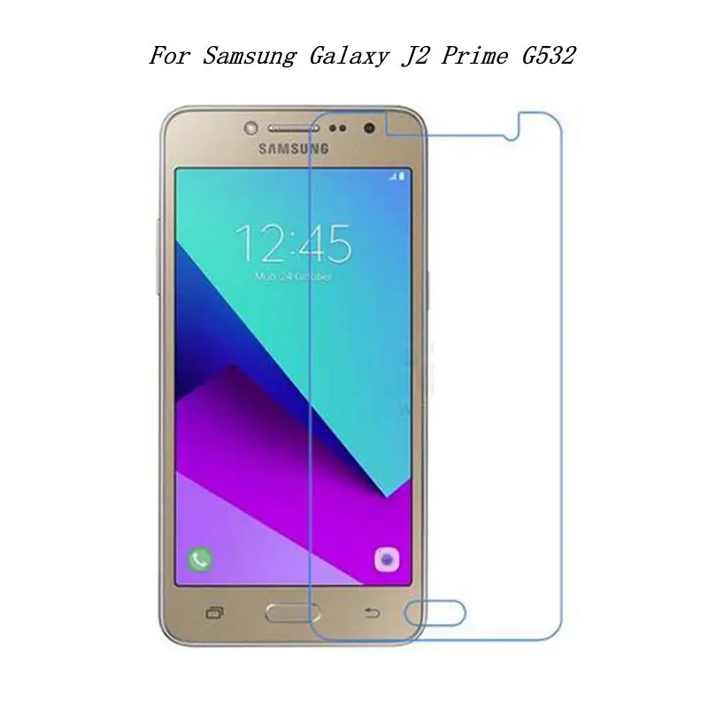 Закаленное стекло для Samsung Galaxy J2 Prime SM G532F DS G532 2 шт. Защитная пленка экрана 2.5D 9H Premium