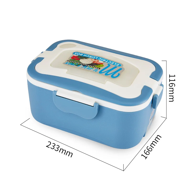 

Electric Lunch Box Electric Stainless Steel Inner Pot Lunch Box Set Portable Heated Food Warmer Box 12V/24V/220V for Car/Truck