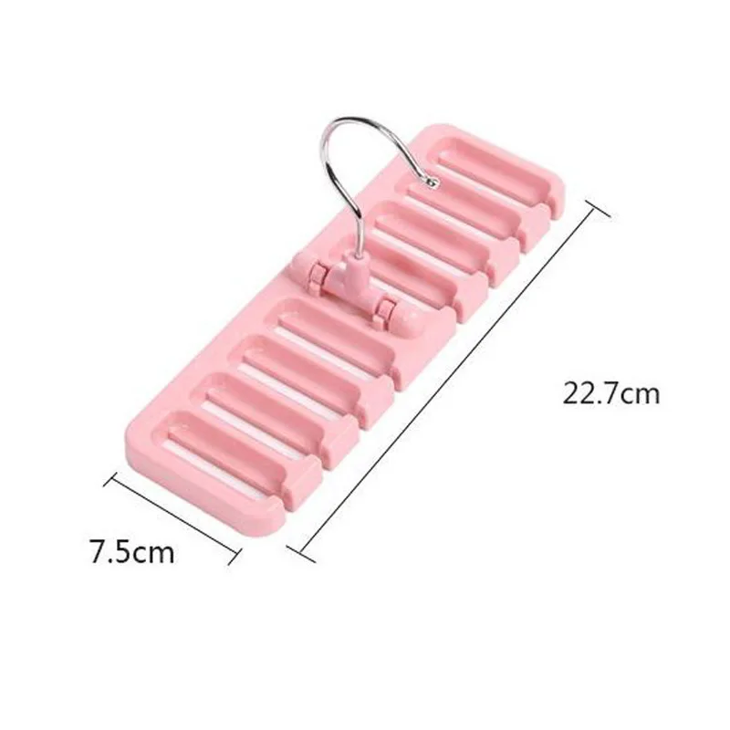 

Plastic Towel Display Hanger Clothes Hanger Rotatable Storage Shelf Wardrobe Silk Scarf Pants Rack Belt Hanger Storage Organizer