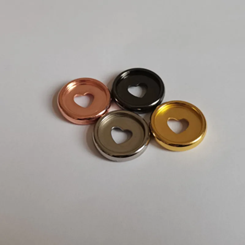 

30PCS 23mm electroplating binding ring binding buckle plastic loose-leaf coil 360 degree foldable DIY CD binding buckle