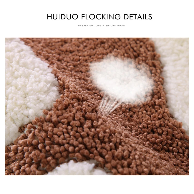 

Bathroom non-slip carpet microfiber mini footprint pad absorbent quick-drying bathroom rug toilet floor mat Tapete Para Banheiro