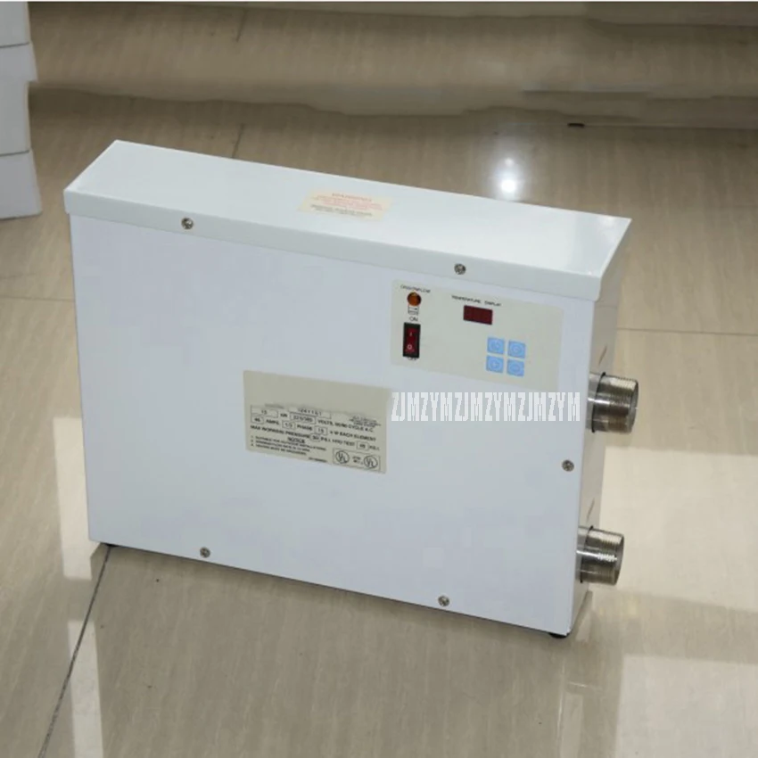 5.5KW Электрический спа-нагреватель для бассейна и спа-ванны подогреватель воды в ванной термостат аксессуары для бассейна 220 В/380 В
