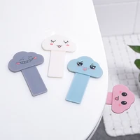toilet cover lifting device portable cartoon cloud toilet seat lifters lid handle sticker portable toilet lid cover seat opener