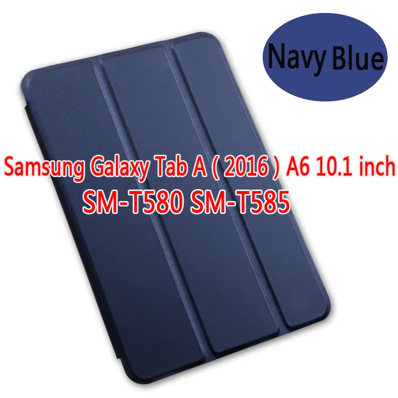 Tab A 10.1 2016 T580 Чехол для Samusng Galaxy Tab A() SM-T280 T285 7,0 SM-T580 T585 10," чехол для планшета кожаный смарт-чехол для сна - Цвет: Tab A 10.1 2016 T580