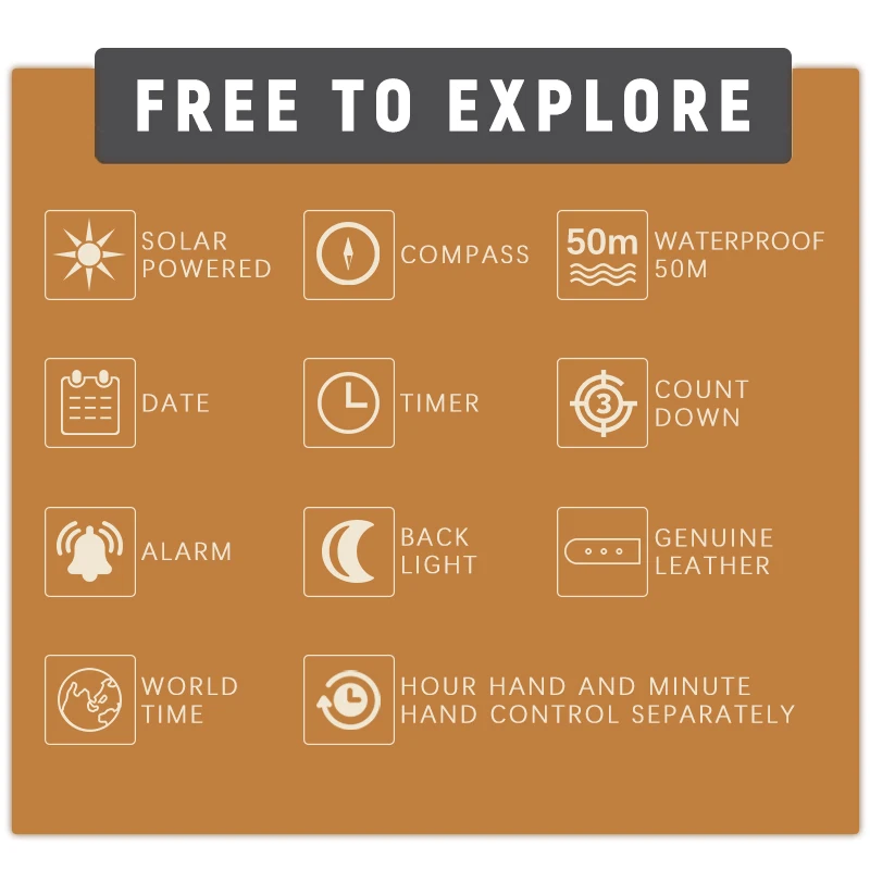 Мужские Цифровые часы NORTH EDGE с солнечной батареей компас для спорта на открытом