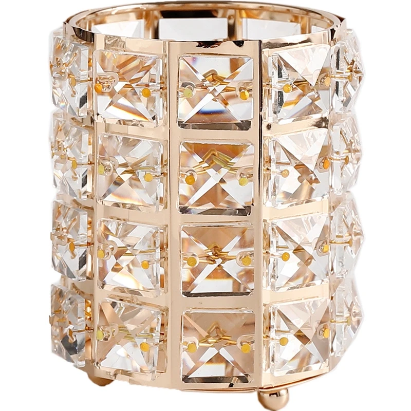 

Cosmetic Brush Storage Box Makeup Brush Holder Organizer Eyebrow Pencil Makeup Organizer Bead Crystal Jewelry Storage Box