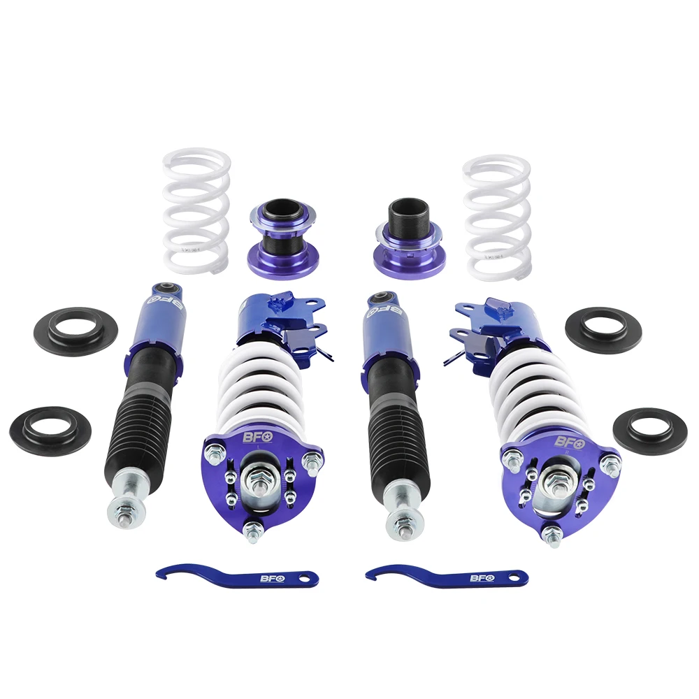 

BFO регулируемая высота Coilover подвеска комплекты для Honda Civic 2006-2011 LX EX SI FA5 FG2 FG1 синяя Передняя и задняя