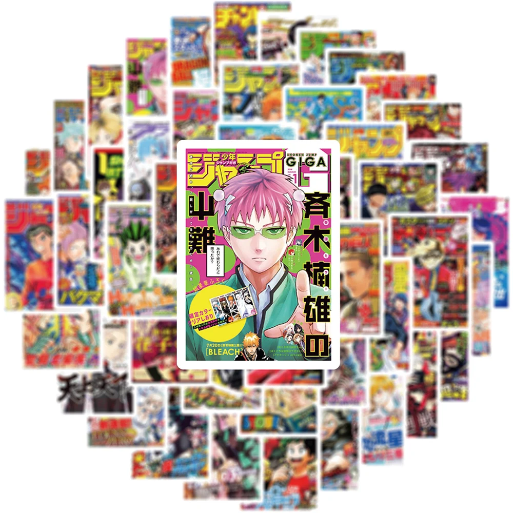 103050pcs anime stickers mix attack on titan hunter×hunter sticker bike skateboard motorcycle phone car kid toy cartoon decal free global shipp