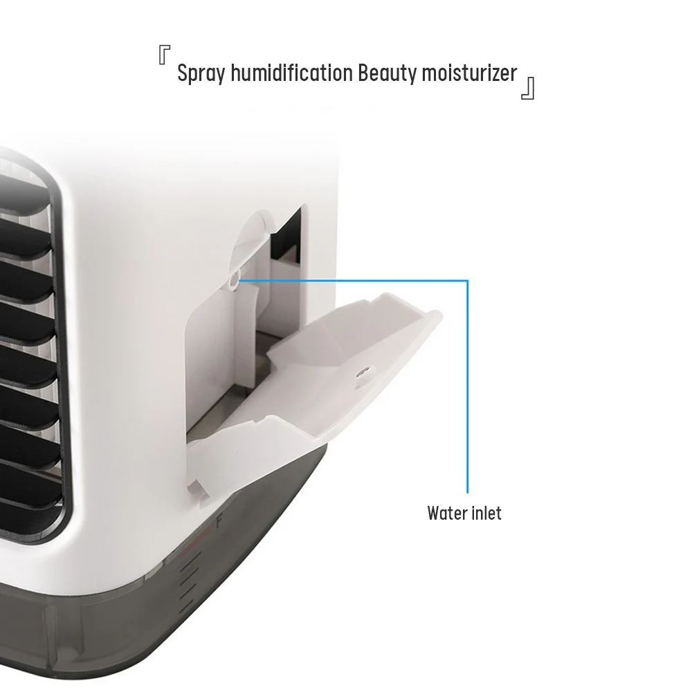 

Home Mini Air Conditioner Portable Air USB Cooler Fan With Remote Control