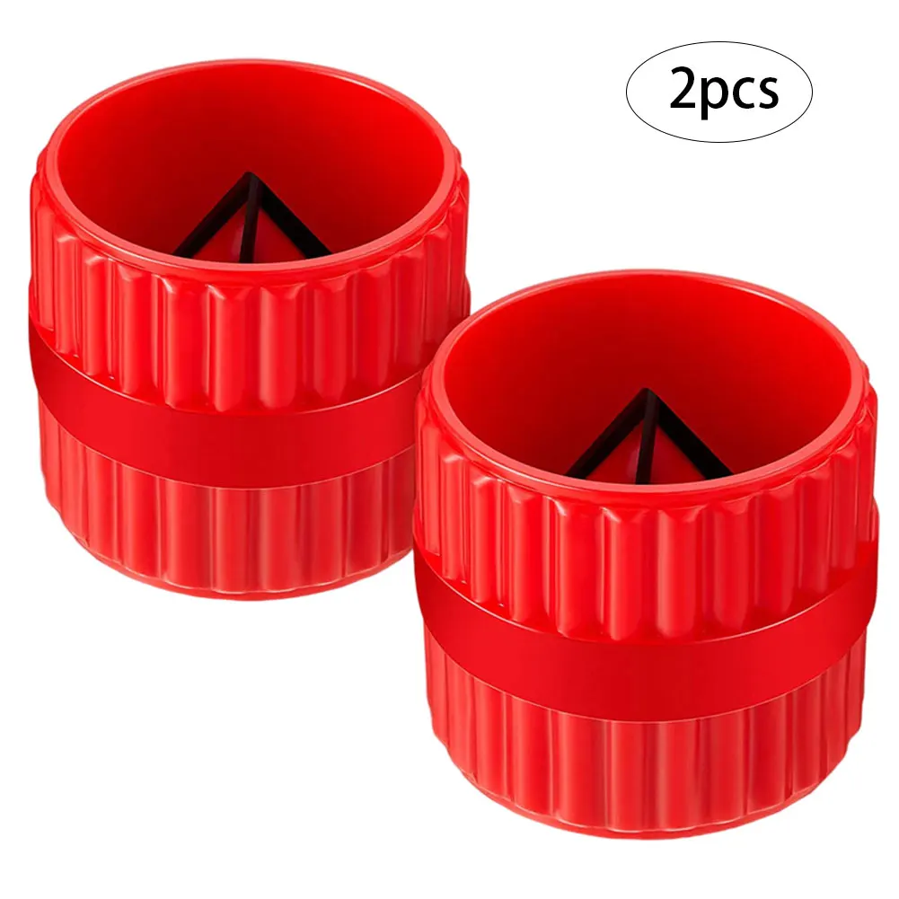 

2PCS CT-208 Tubing Reamer Pipe And Tubing Reamer Inner-Outer Chamfer Tool For 3/16inch-1-1/2inch Removing Burrs On The Pipe Edge