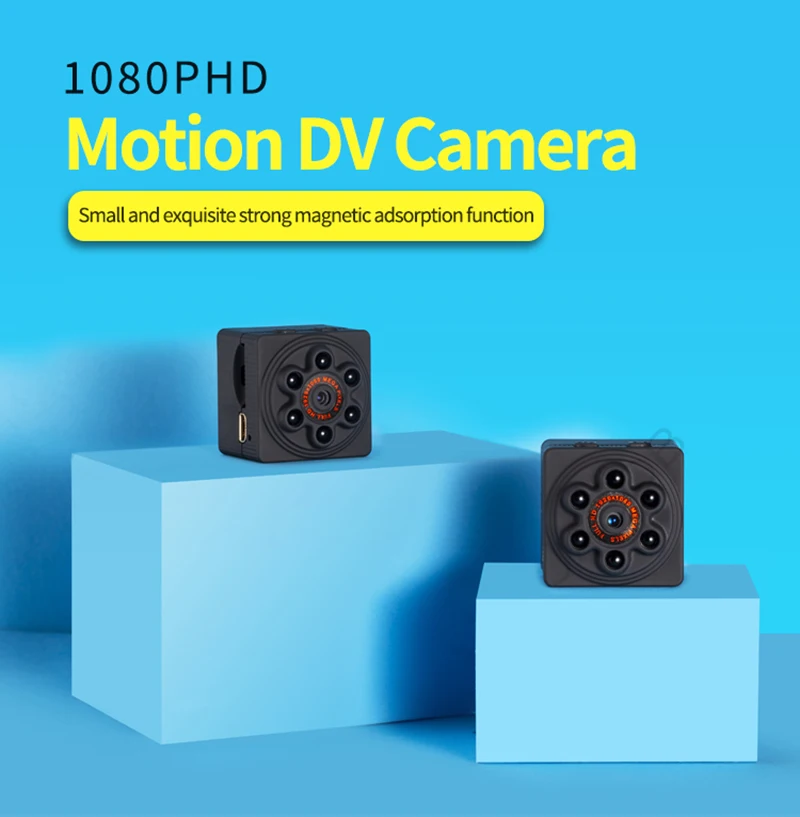 Мини-видеокамера 360 градусов HD 1080P мини-камера микро камера s DVR инфракрасное