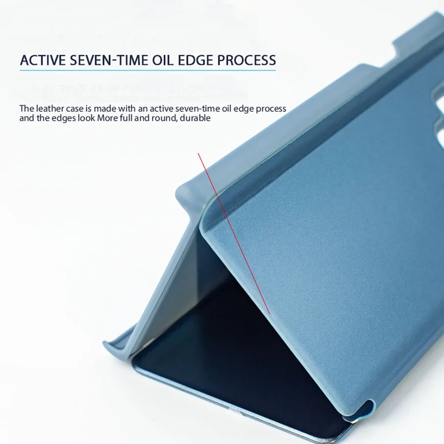 Зеркальный чехол с откидной крышкой 2019 умный подставкой для a 10 30 40 50 70 Кожаные