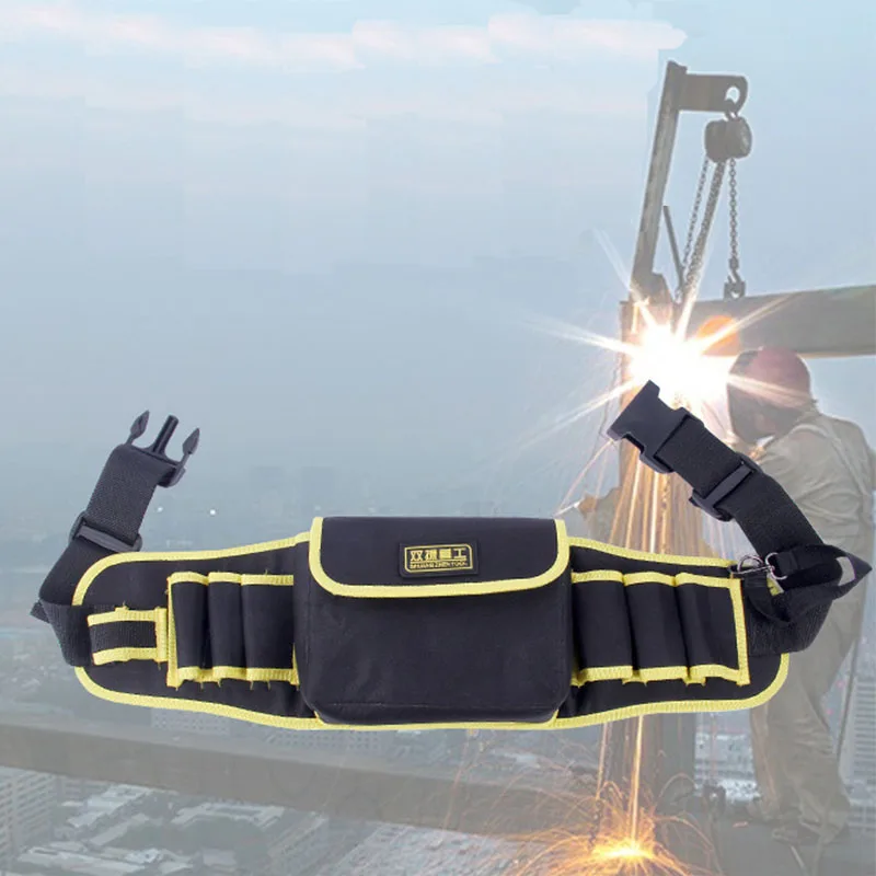 Зеленая Холщовая Сумка для ногтей 7 спецификаций утолщенная многоцелевой