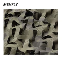 menfly military camouflage nets for huntting reinforced with mesh cover garnished network army training camping hidden awning