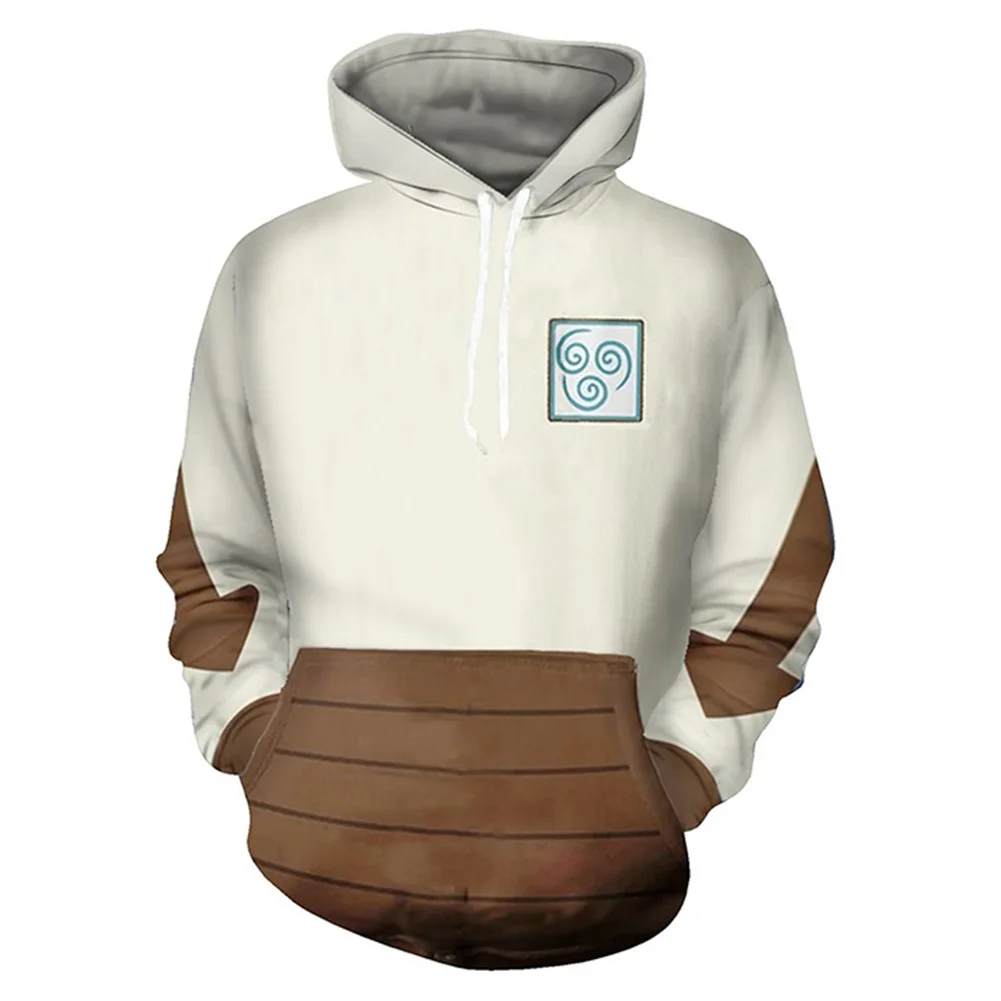 Толстовка для косплея Аватара: легенда короры наппа толстовка с 3D принтом