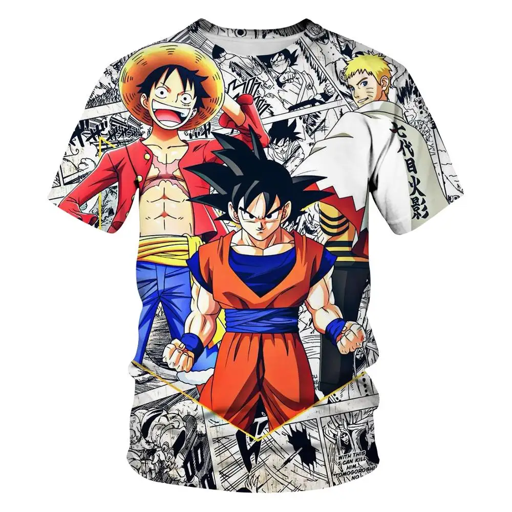Мужская футболка с 3D принтом Dragon Ball облегающая коротким рукавом и в виде черепахи