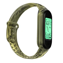 C9GD Watchband Replacement Soft Silicone Waterproof Wristband for mi 3 4 Wearable Devices Smart Accessories