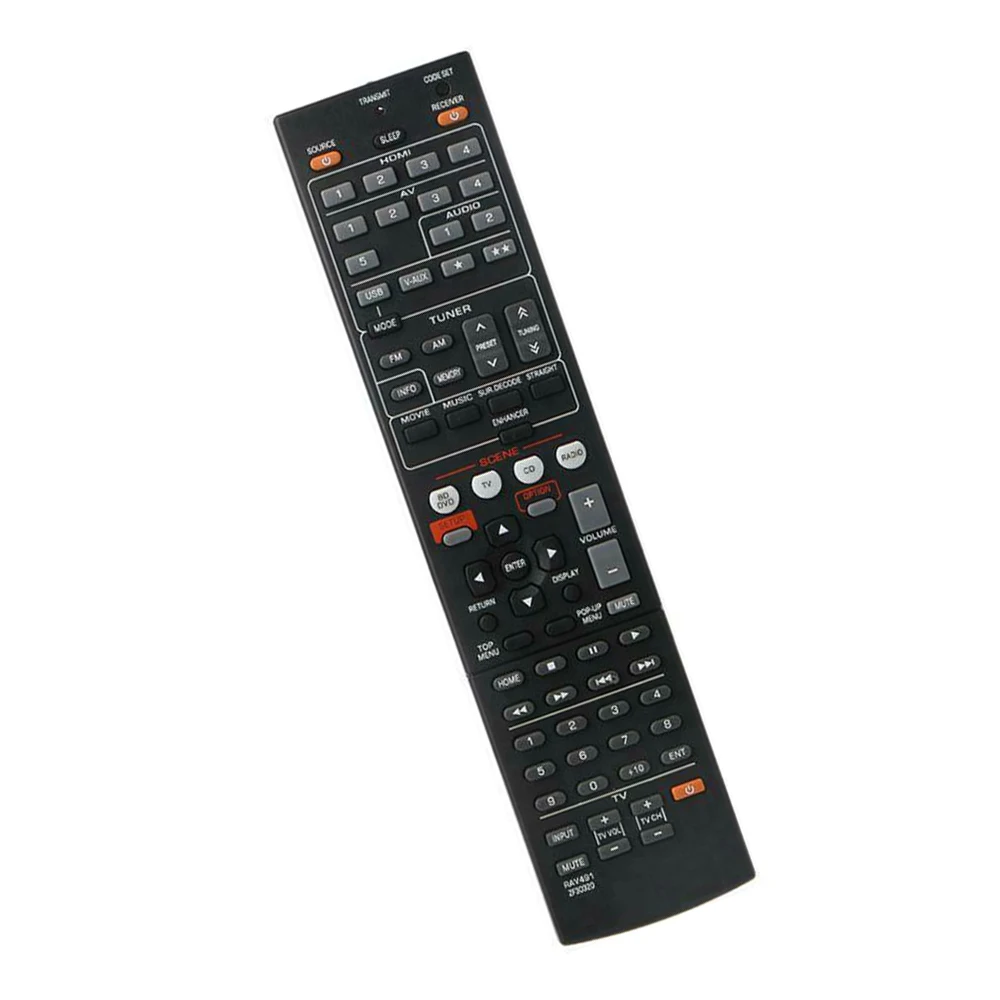 Дистанционное управление для YAMAHA HTR 7063 YHT 393 395 591 595 595BL A/V Аудио Видео