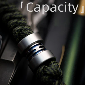 LAUTIE титановый сплав нож пракорд кулон брелок для ключей DIY бусина новое поступление