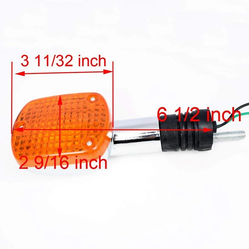 Светильник мигалка поворотников мотоцикла для Honda Shadow VTX na VF Steed VLX Rebel 250 400 750(4
