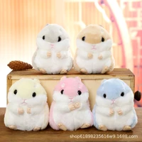 pretty hamster plush toys fashion animal model doll pendants bag hangings ornament present stuffed toy for children gifts