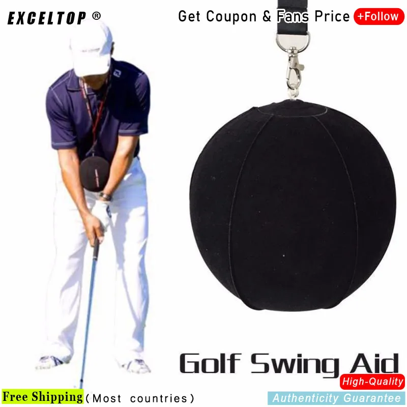 

Golf Swing Trainer Ball With Smart inflatable Assist Posture Correction Training For Golfers Dropshipping Smart Impact Ball