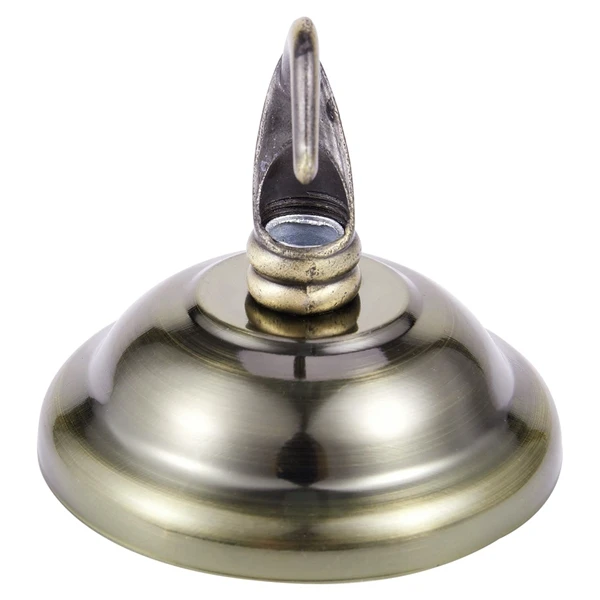 1 шт. Потолочная пластина с крюком для светильник люстра подвесной винтами медный